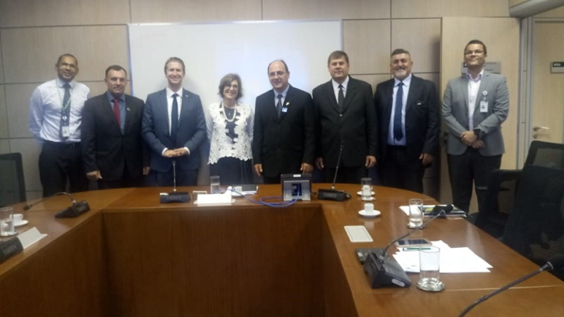 Prefeito e Assessor cumpriram intensa agenda na Capital Federal